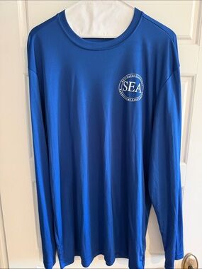 SEA -Saltwater-Fisheries Enhancement Association -  Royal Blue Long Sleeve Shirt